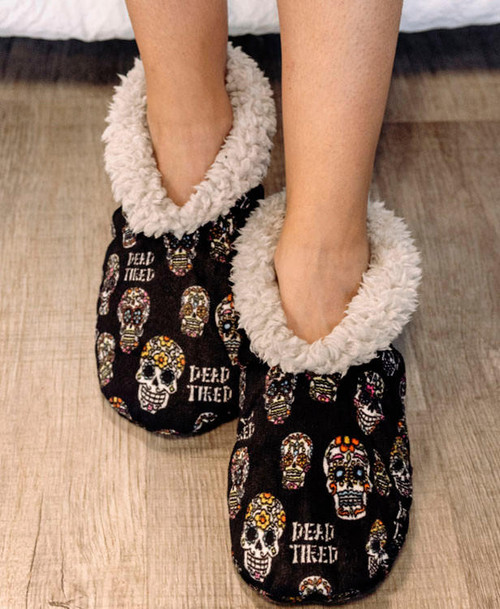Lazy One Dead Tired Fuzzy Feet Slipper