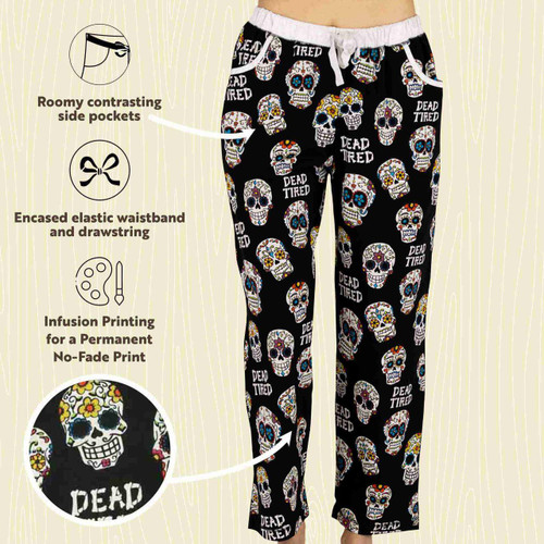 Lazy One Dead Tired Women's Regular Fit PJ Pant
