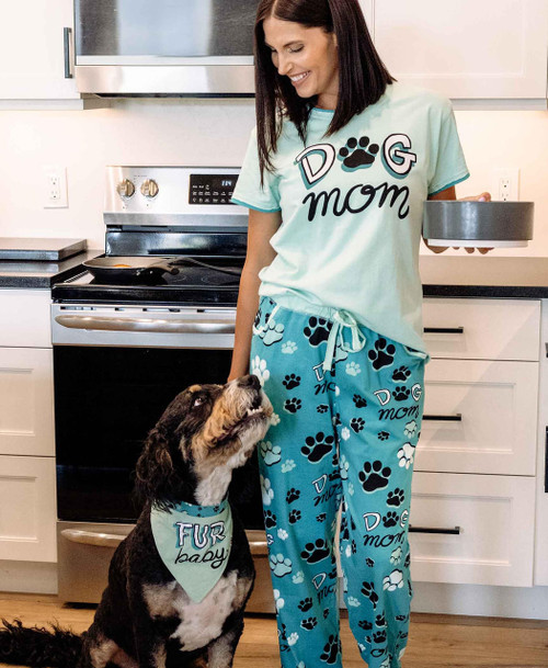 Lazy One Dog Mom Women's Regular Fit PJ Set