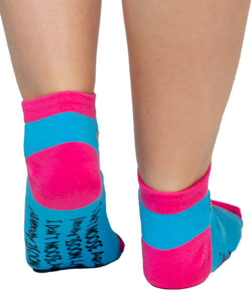 Lazy One Don't Moose Around Women's Slipper Sock