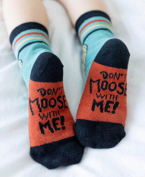 Lazy One Don't Moose Kid Sock