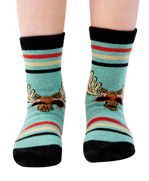 Lazy One Don't Moose Kid Sock