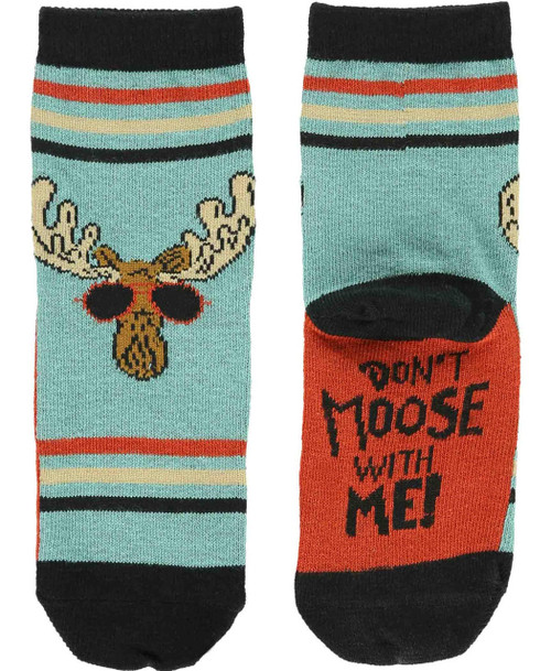 Lazy One Don't Moose Kid Sock