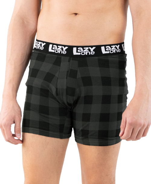 Lazy One Don't Moose With Me Men's Boxer Briefs