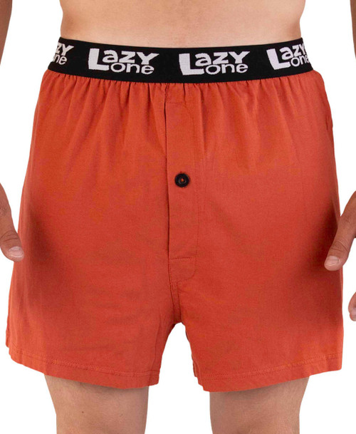Lazy One Don't Moose With Me Men's Funny Boxers
