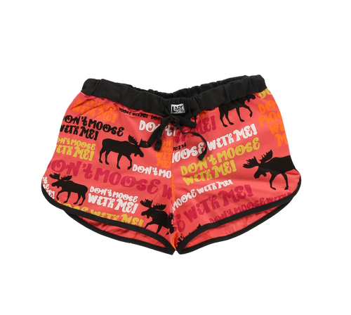 Lazy One Don't Moose With Me Women's Shorts