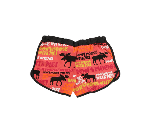Lazy One Don't Moose With Me Women's Shorts