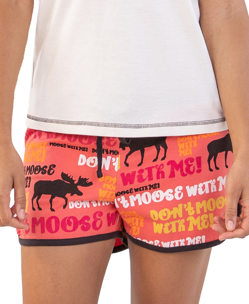 lazy one Don't Moose with Me Women's Shorts