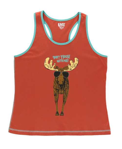 Lazy One Don't Moose Women's Tank Top