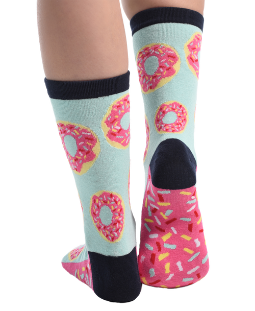 Lazy One Donut Crew Sock