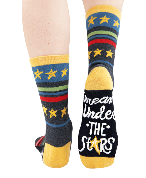 lazy one Dream Under the Stars Crew Sock