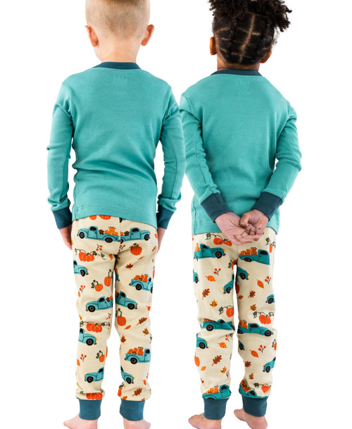 Lazy One Fall Into Bed Kid's Long Sleeve PJ