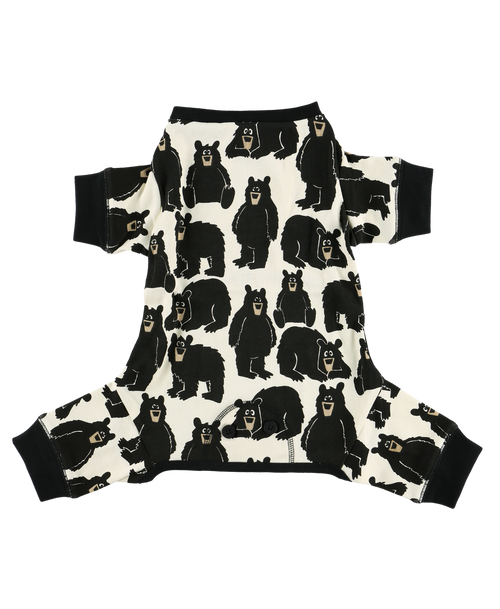 Lazy One Family Bear Dog Onesie Flapjack