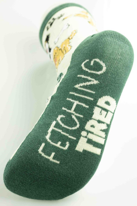 Lazy One Fetching Tired Crew Socks