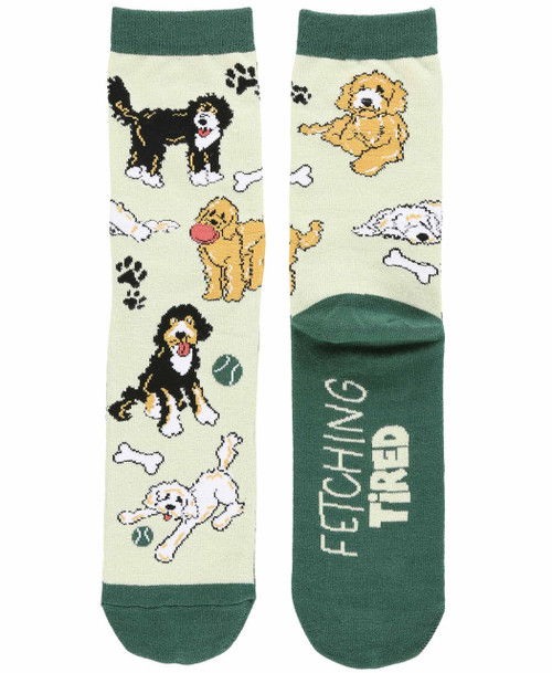Lazy One Fetching Tired Crew Socks