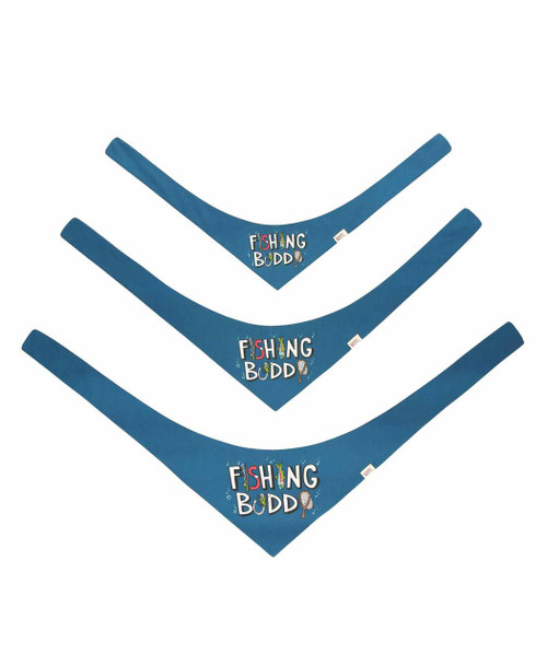 Lazy One Fishing Buddy Dog Bandana