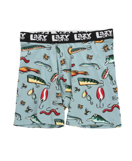 lazy one Fishing Lures Men's Boxer Briefs