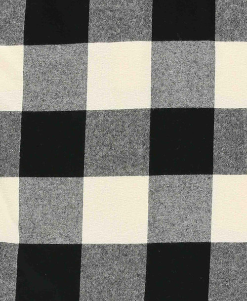 Lazy One Flannel Truck Plaid | Button Nightshirt