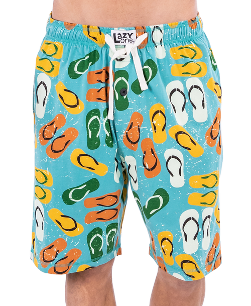 lazy one Flip Flops Men's Pajama Shorts
