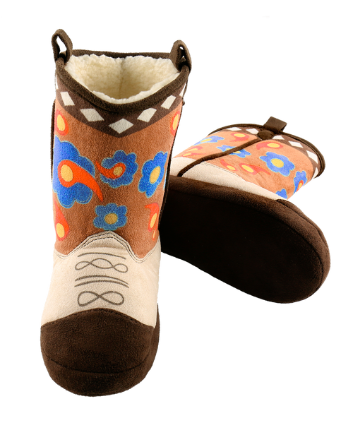 Lazy One Flower Girl Boot Slipper