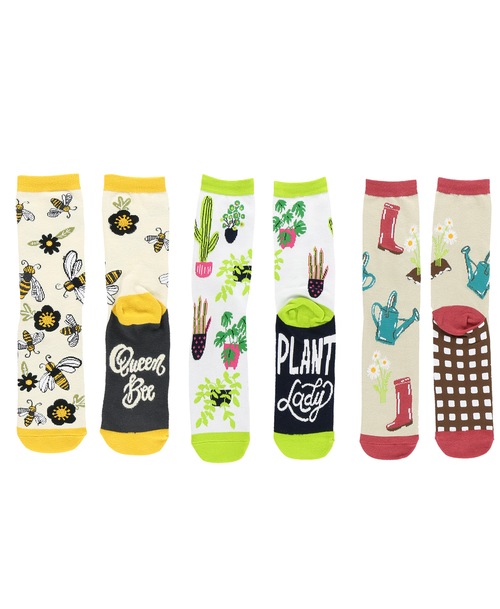 lazy one Flower Sock 3 Pack