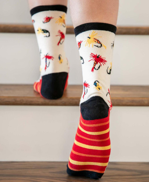 Lazy One Fly Fishing Crew Sock