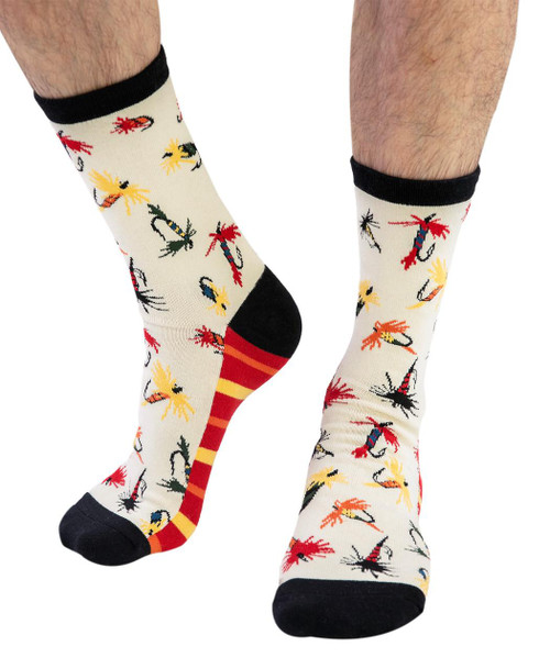 Lazy One Fly Fishing Crew Sock