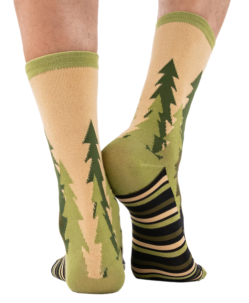 Lazy One Forest Crew Socks