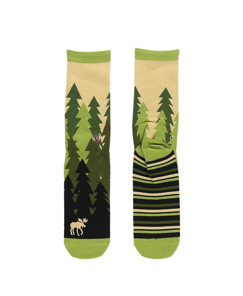 Lazy One Forest Crew Socks