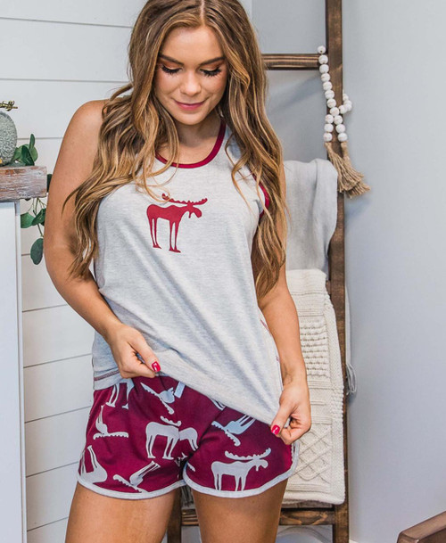 Lazy One Funky Moose Women's Tank Top