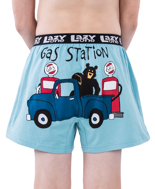 lazy one Gas Station Kid Boxer