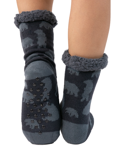 Lazy One Get Lost Bear Plush Sock