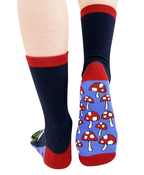 Lazy One Gnome Crew Sock