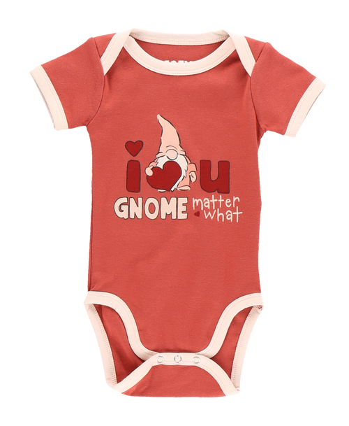 lazy one Gnome Matter What Infant Onesie Creeper