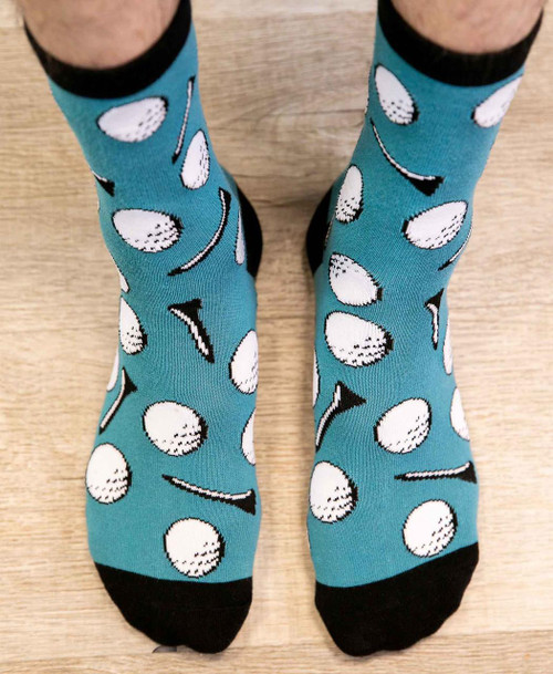 Lazy One Golf Ball Crew Sock