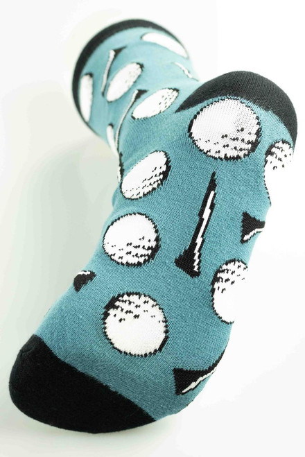 Lazy One Golf Ball Crew Sock