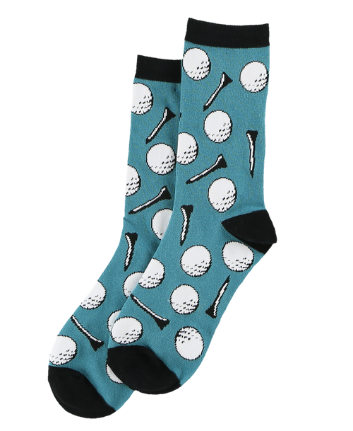 Lazy One Golf Ball Crew Sock