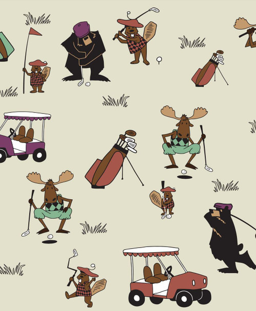 Lazy One Golfing Men's Pajama Shorts