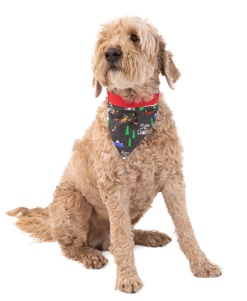 Lazy One Happy Camper Dog Bandana