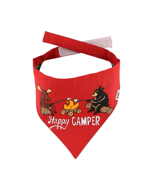 Lazy One Happy Camper Dog Bandana