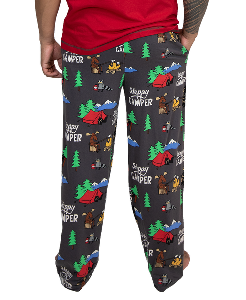 Lazy One Happy Camper Men's PJ Pant