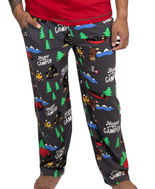 lazy one Happy Camper Men's PJ Pant