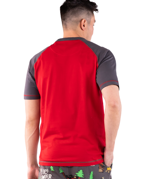 Lazy One Happy Camper Men's PJ Tee