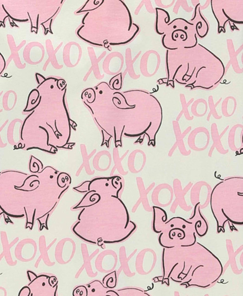 Lazy One Hogs & Kisses Kid's Long Sleeve PJ's