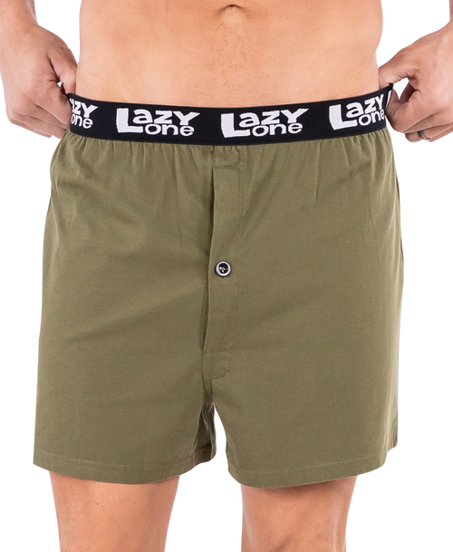 Lazy One Hole In One Men's Funny Boxers