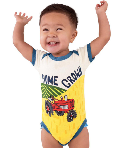 lazy one Home Grown Infant Creeper Onesie