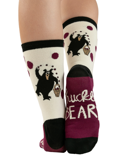 lazy one Hucklebeary Crew Sock
