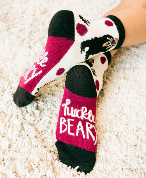 Lazy One Hucklebeary Kid Sock