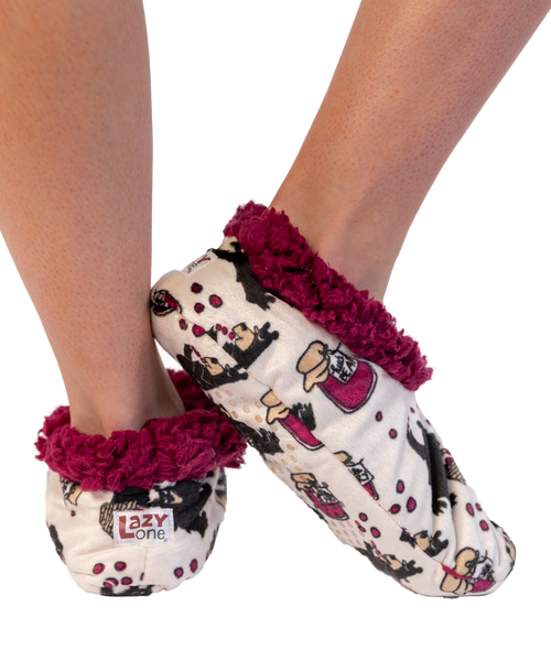 Lazy One Huckleberry Bear Fuzzy Feet Slipper