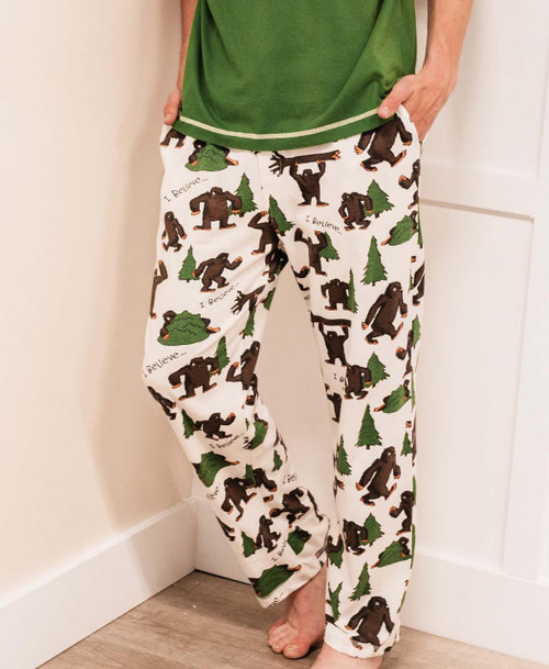 Lazy One I Believe Bigfoot Men's PJ Pant